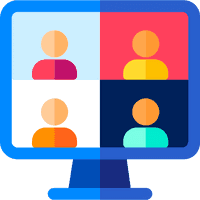 video conference graphic